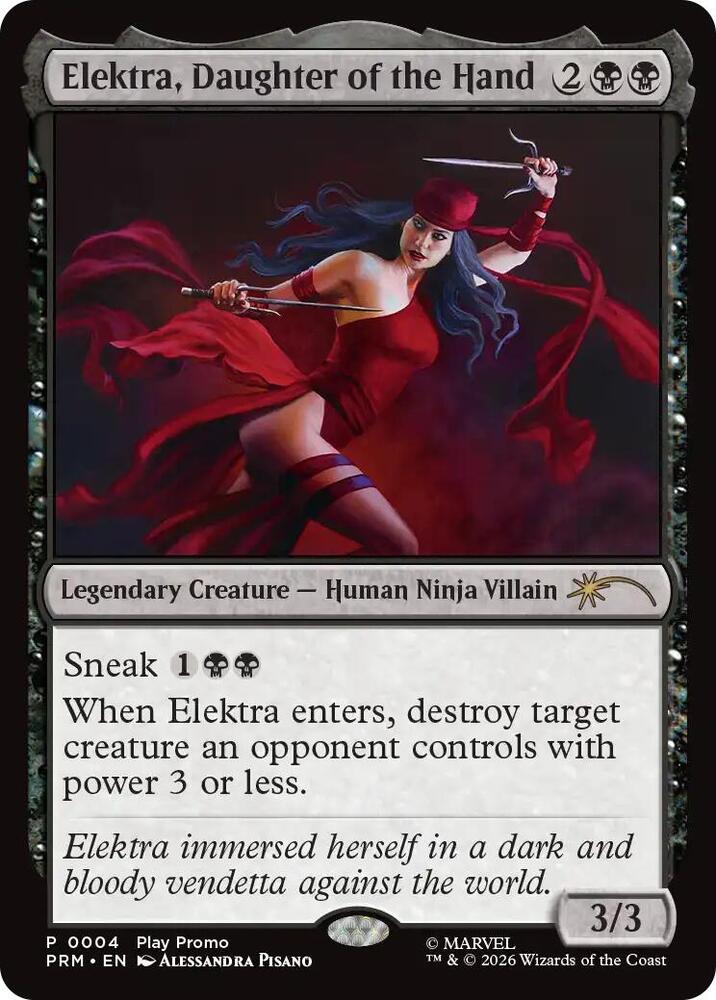 Elektra, Daughter of the Hand