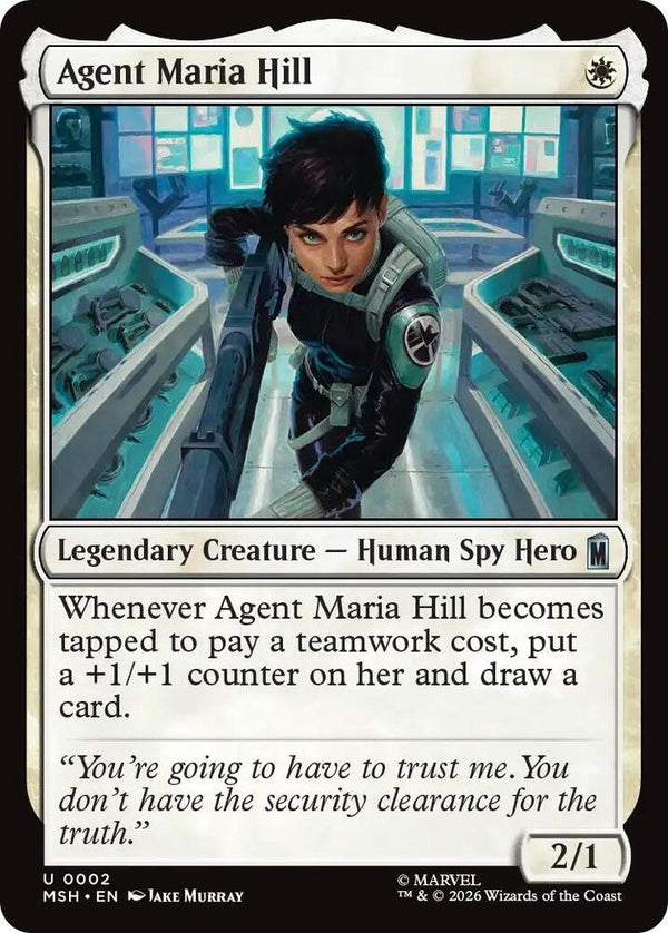 Agent Maria Hill - Magic: The Gathering