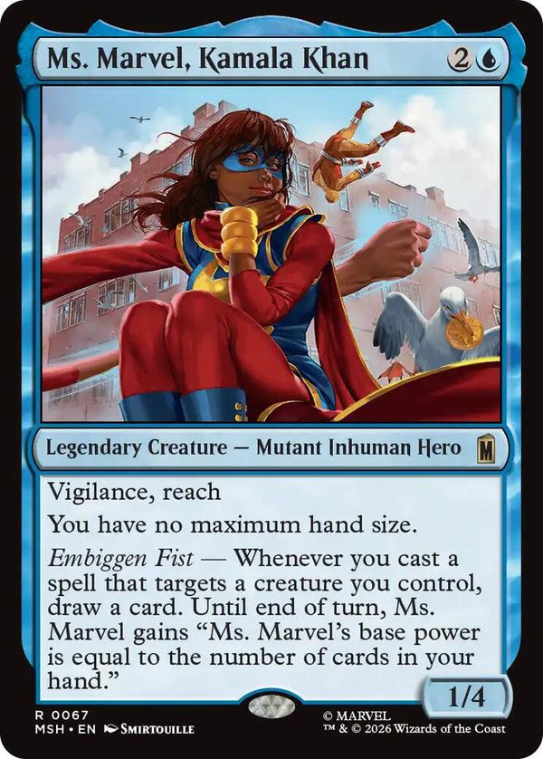 Ms. Marvel, Kamala Khan - Magic: The Gathering
