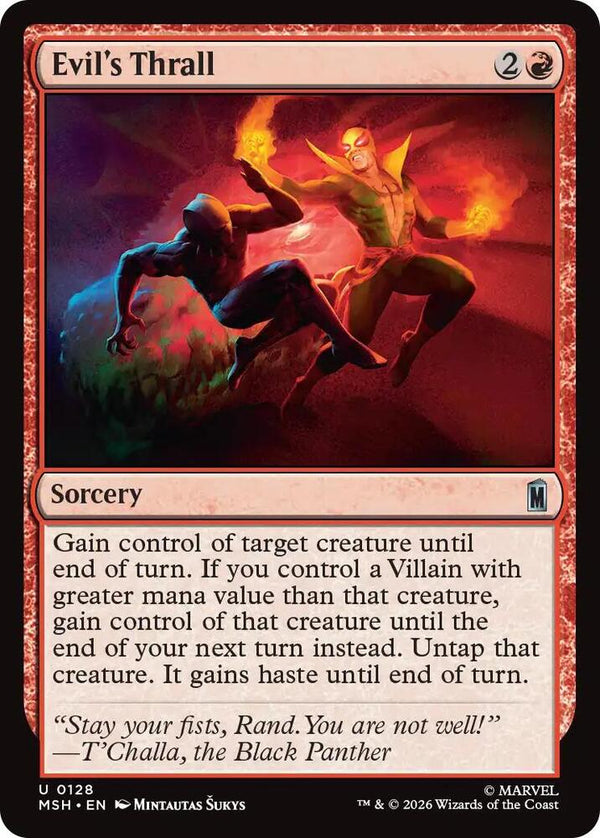 Evil's Thrall - Magic: The Gathering