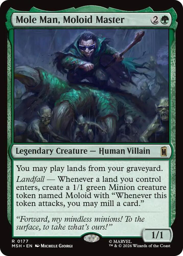 Mole Man, Moloid Master - Magic: The Gathering