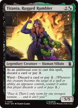 Titania, Rugged Rumbler - Magic: The Gathering