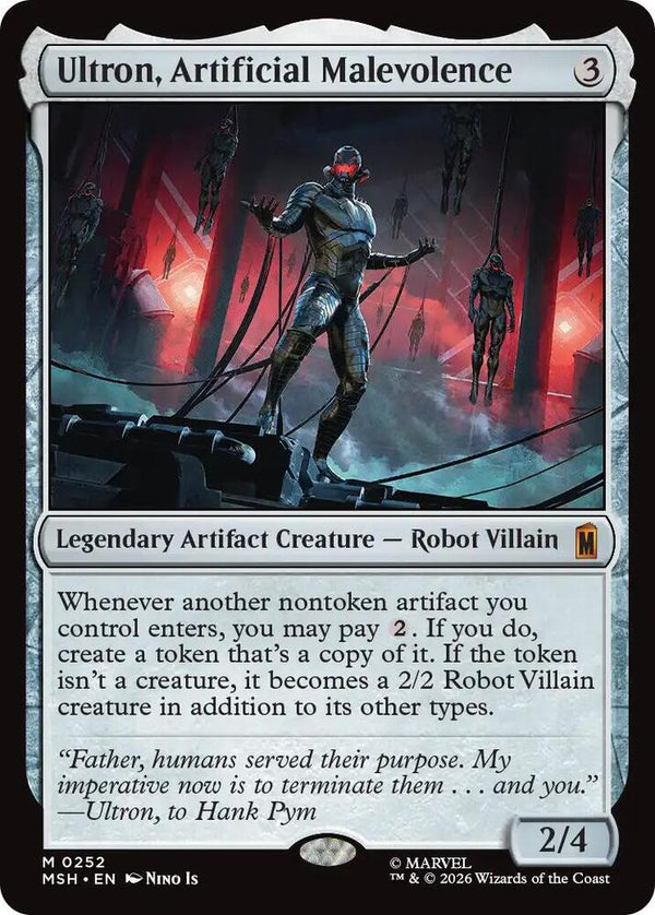 Ultron, Artificial Malevolence - Magic: The Gathering