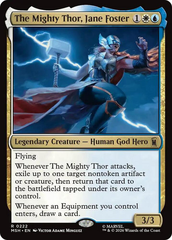 The Mighty Thor, Jane Foster - Magic: The Gathering