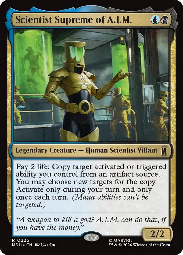 Scientist Supreme of A.I.M. - Magic: The Gathering