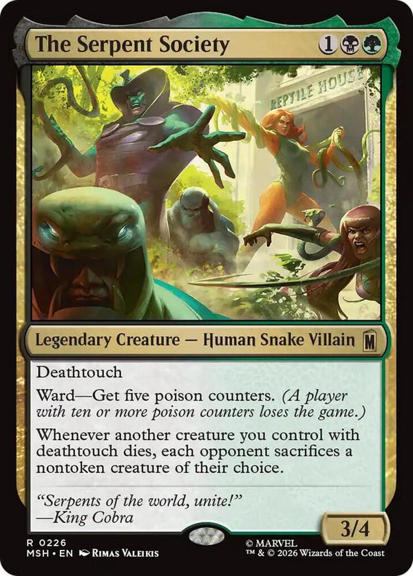The Serpent Society - Magic: The Gathering