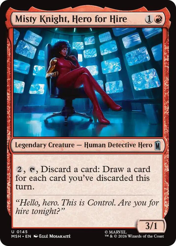 Misty Knight, Hero for Hire - Magic: The Gathering