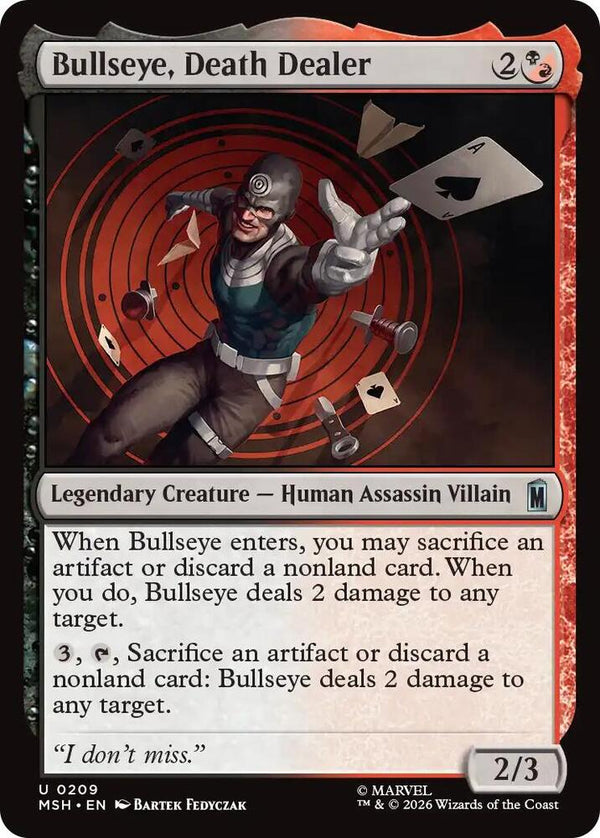 Bullseye, Death Dealer - Magic: The Gathering