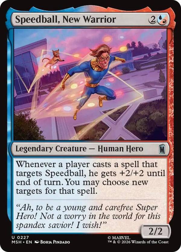 Speedball, New Warrior - Magic: The Gathering
