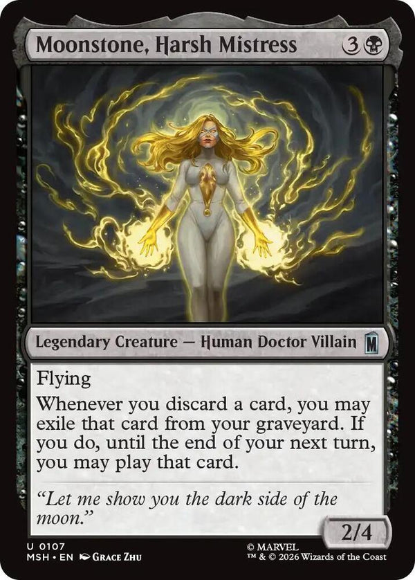 Moonstone, Harsh Mistress - Magic: The Gathering