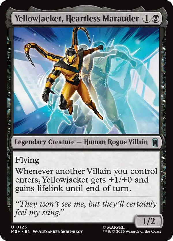 Yellowjacket, Heartless Marauder - Magic: The Gathering