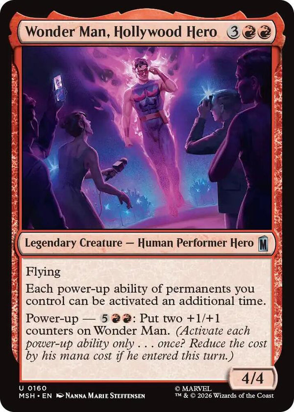 Wonder Man, Hollywood Hero - Magic: The Gathering