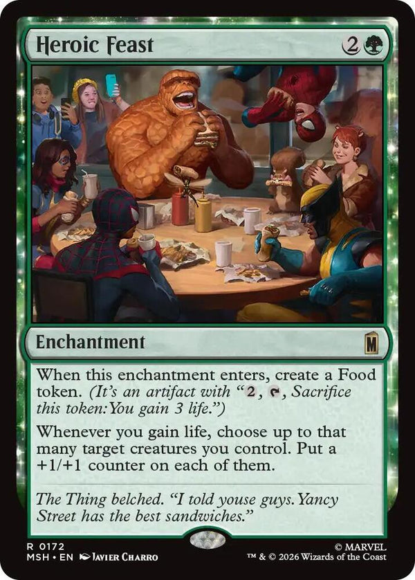 Heroic Feast - Magic: The Gathering