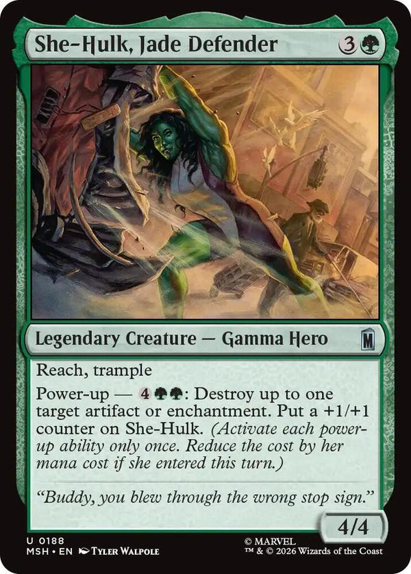 She-Hulk, Jade Defender - Magic: The Gathering