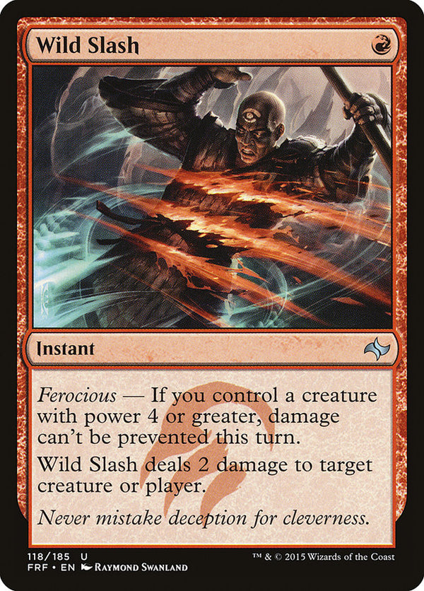 Wild Slash - Magic: The Gathering