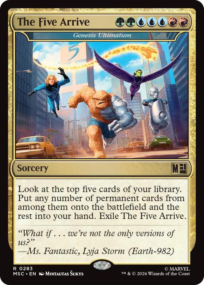 The Five Arrive - Genesis Ultimatum