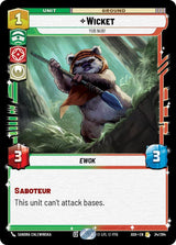 Wicket - Yub Nub! (ASH 34/264) - Star Wars Unlimited