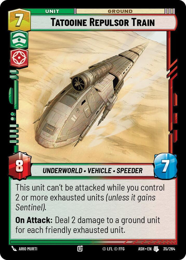 Tatooine Repulsor Train - Star Wars Unlimited