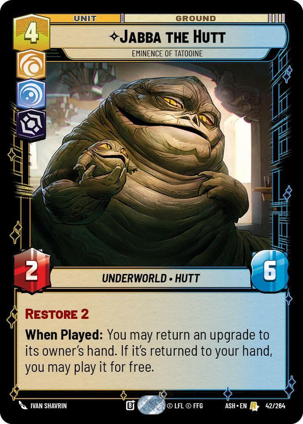 Jabba the Hutt - Eminence of Tatooine (ASH 42/264) - Star Wars Unlimited