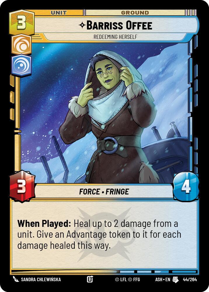 Barriss Offee - Redeeming Herself