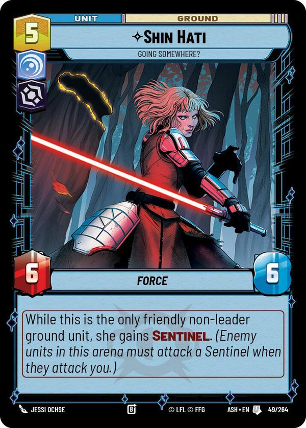 Shin Hati - Going Somewhere? - Star Wars Unlimited