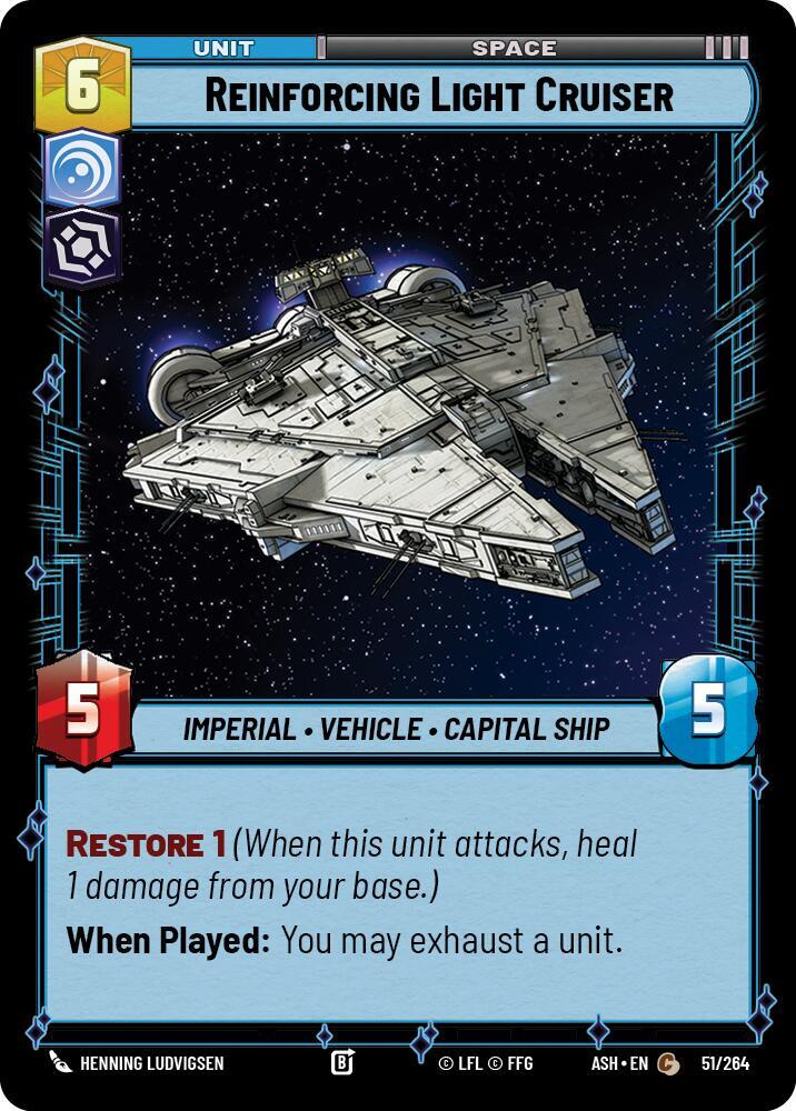 Reinforcing Light Cruiser