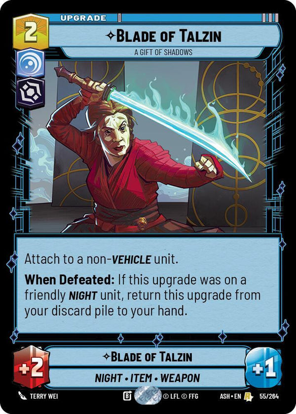 Blade of Talzin - A Gift of Shadows - Star Wars Unlimited
