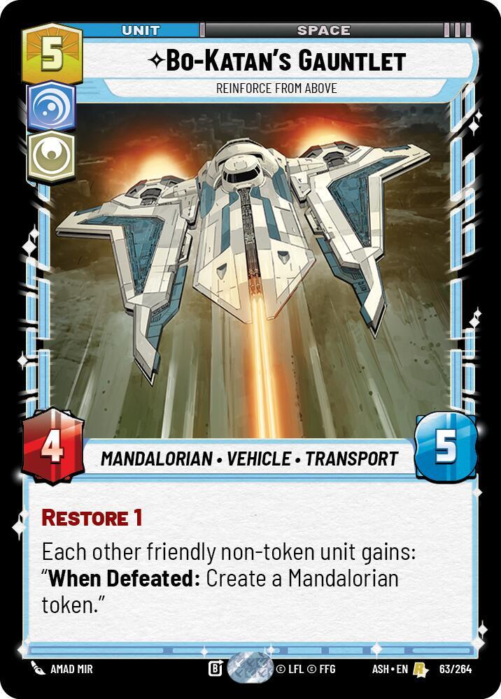 Bo-Katan's Gauntlet - Reinforce from Above