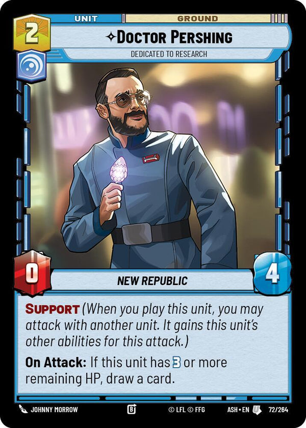Doctor Pershing - Dedicated to Research - Star Wars Unlimited