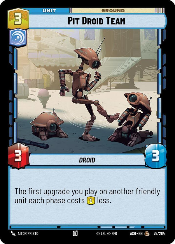Pit Droid Team - Star Wars Unlimited