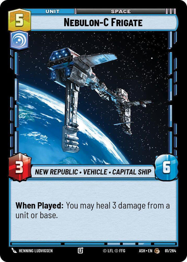 Nebulon-C Frigate - Star Wars Unlimited