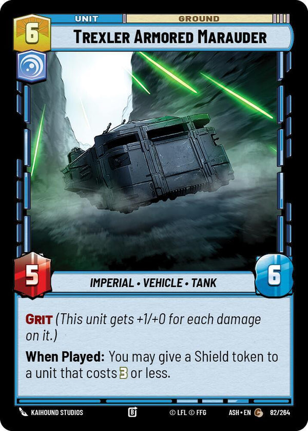 Trexler Armored Marauder - Star Wars Unlimited
