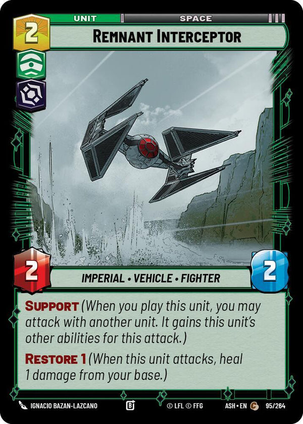 Remnant Interceptor - Star Wars Unlimited