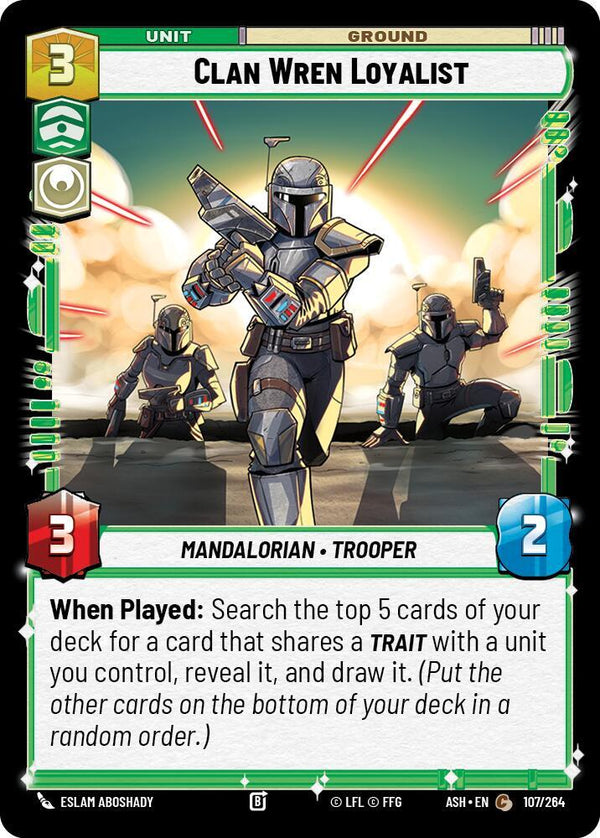 Clan Wren Loyalist - Star Wars Unlimited