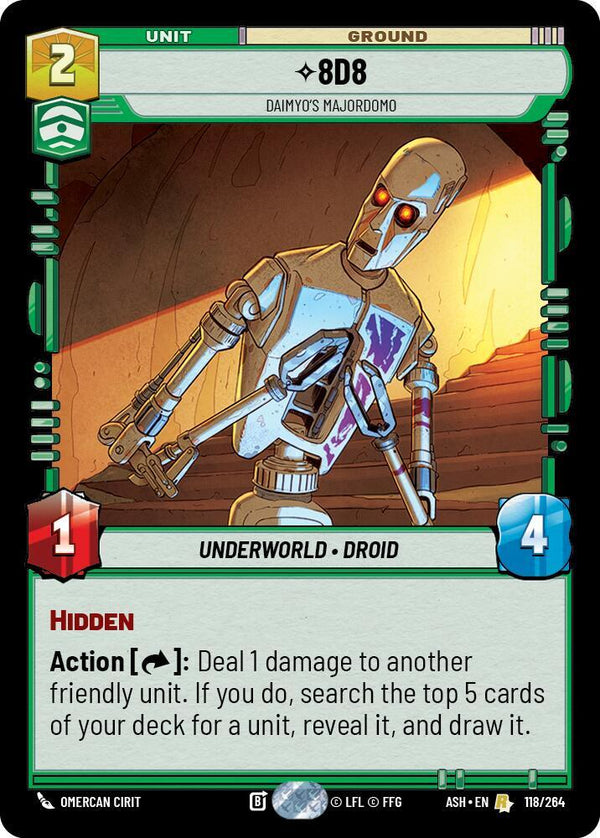 8D8 - Daimyo's Majordomo - Star Wars Unlimited