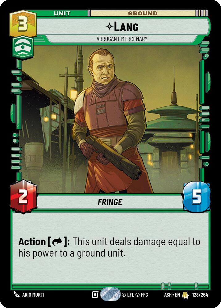 Lang - Arrogant Mercenary