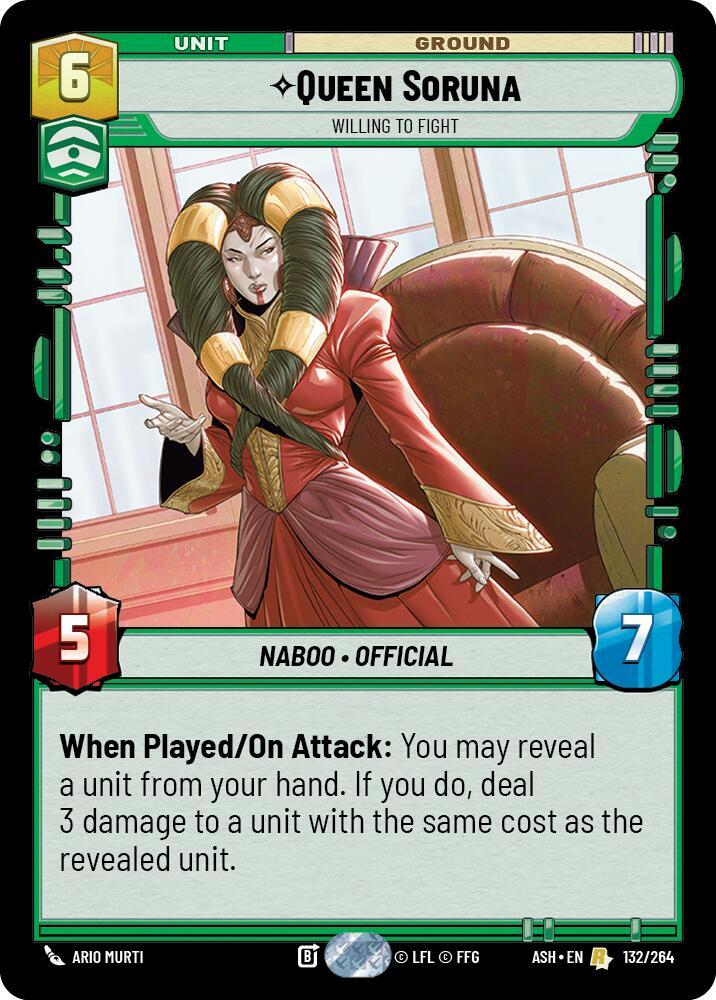 Queen Soruna - Willing to Fight