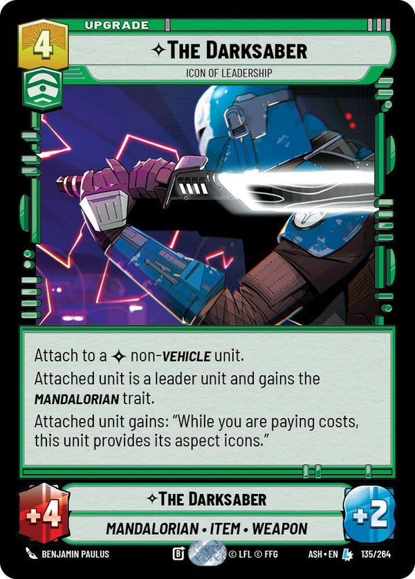The Darksaber - Icon of Leadership - Star Wars Unlimited