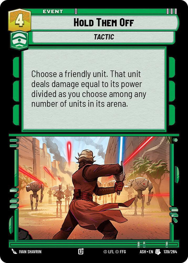 Hold Them Off - Star Wars Unlimited