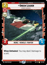 Green Leader - Crynyd's Sacrifice (ASH 153/264) - Star Wars Unlimited