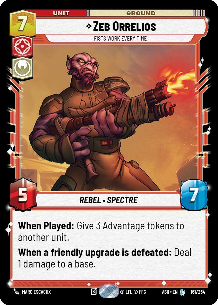 Zeb Orrelios - Fists Work Every Time