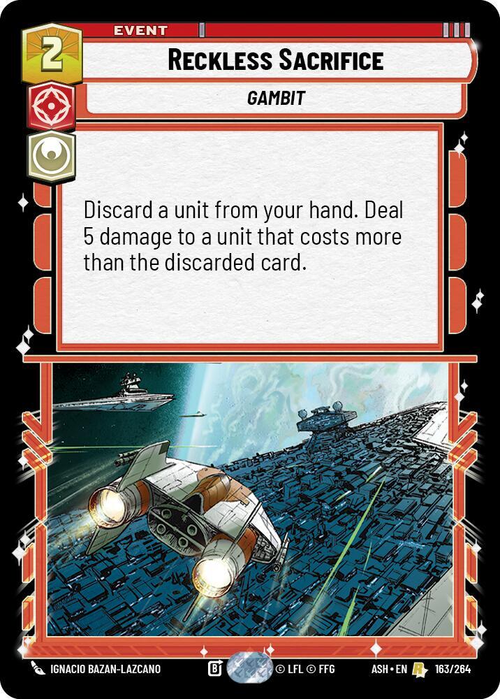 Reckless Sacrifice