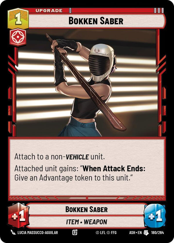 Bokken Saber - Star Wars Unlimited