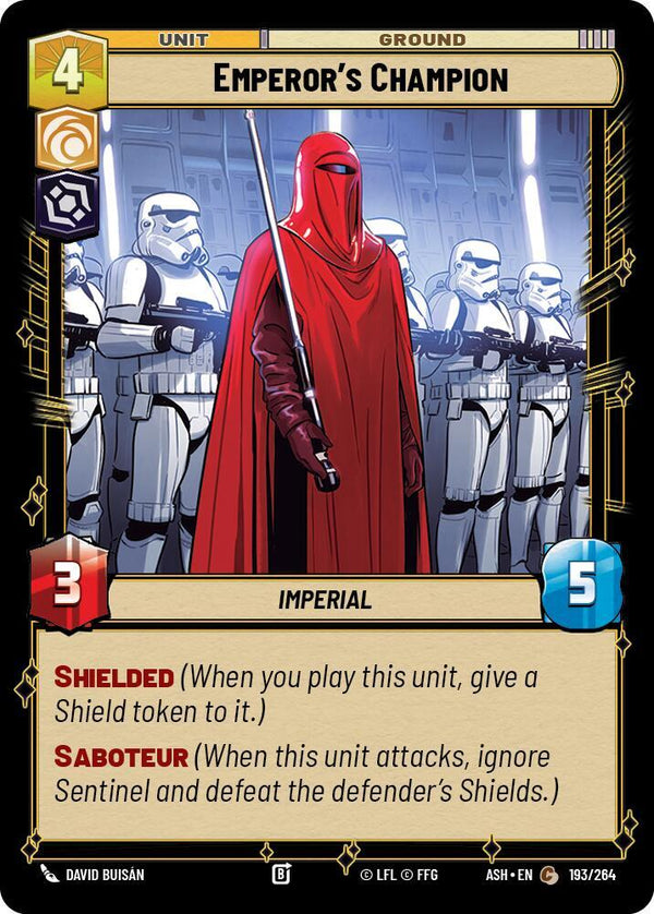 Emperor's Champion - Star Wars Unlimited