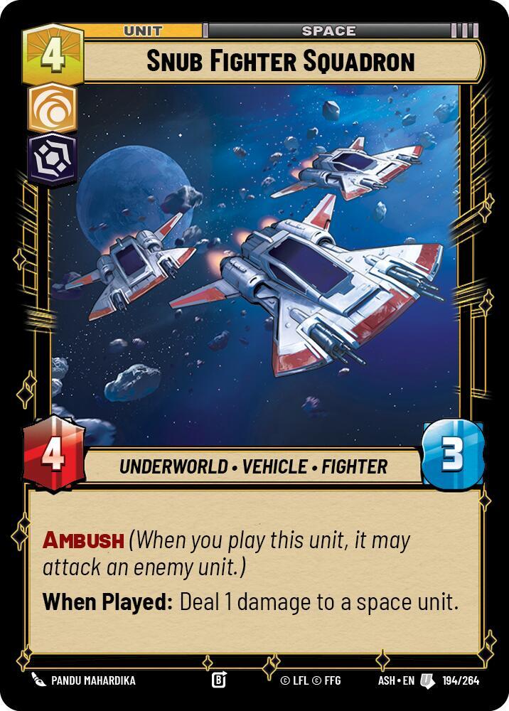 Snub Fighter Squadron