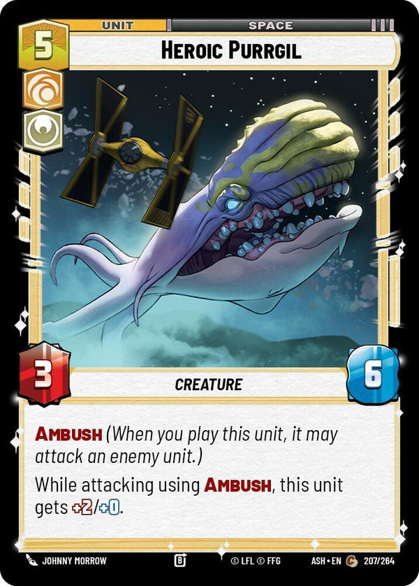 Heroic Purrgil - Star Wars Unlimited