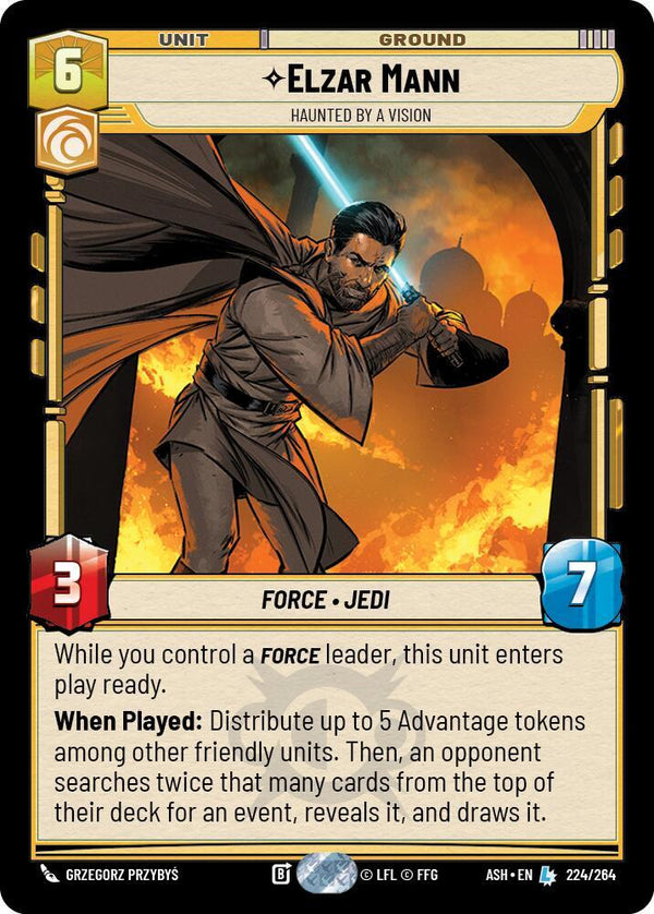 Elzar Mann - Haunted by a Vision - Star Wars Unlimited