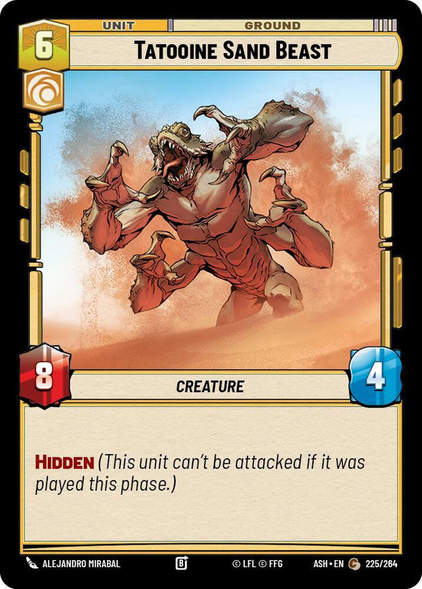 Tatooine Sand Beast - Star Wars Unlimited