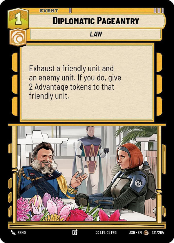 Diplomatic Pageantry - Star Wars Unlimited