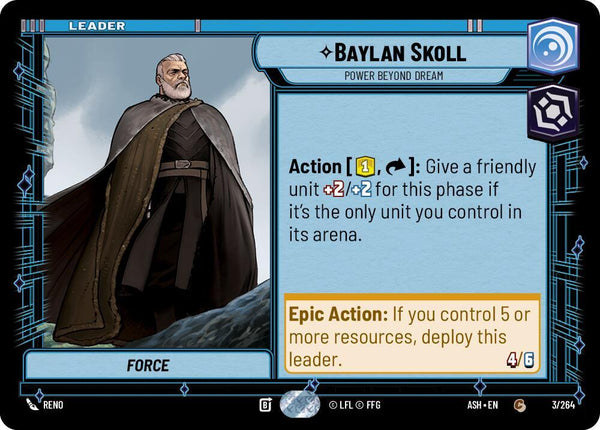 Baylan Skoll - Power Beyond Dream - Star Wars Unlimited